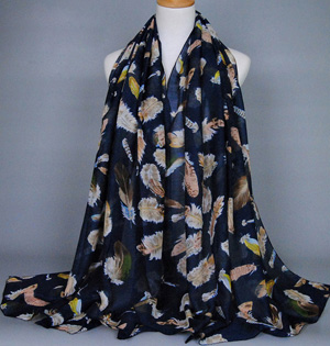 Women thin viscose scarf wholesale