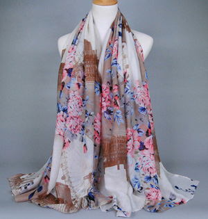 Wholesale long thin scarf