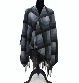 Wholesale fringed wool scarf