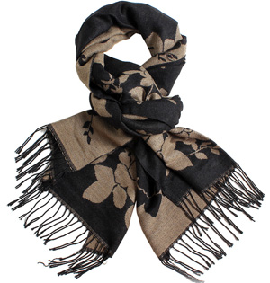 Wholesale rose cashmere scarf