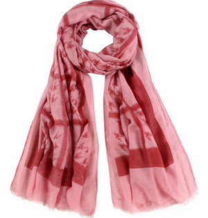 Wholesale polyester houndstooth scarf