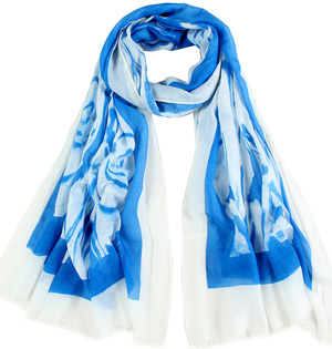 Wholesale graffiti scarf polyester