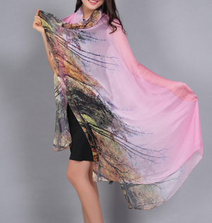Wholesale women chiffon beach scarf