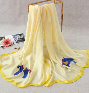 Wholesale soft chiffon scarf
