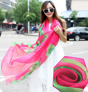 Wholesale women large beach scarf