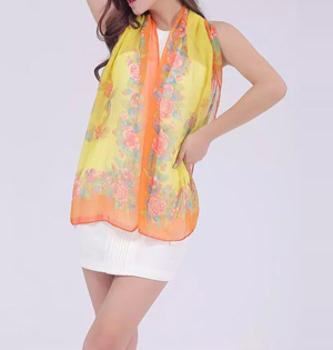Wholesale silk scarf shawl