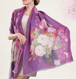 Wholesale wool shawl scarf