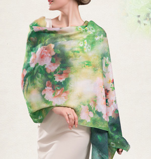 Wholesale wool shawl scarf