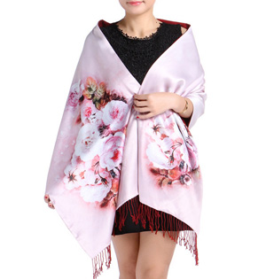 Wholesale digital printing silk scarf