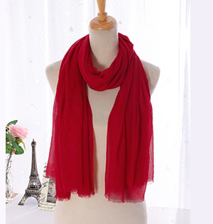 Wholesale solid cotton scarves