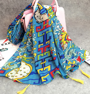 Wholesale long viscose women scarf