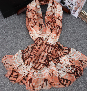 Wholesale cotton retro scarf