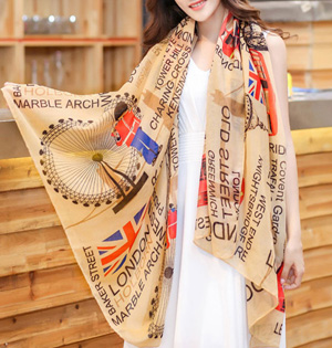 Wholesale polyester womens scarf