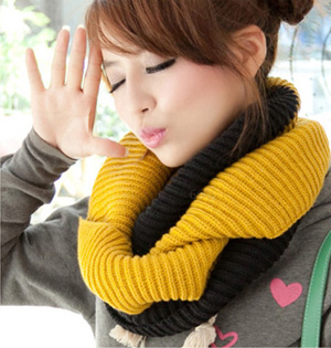 Women wool bib scarf wholesale