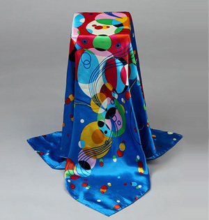 Wholesale square silk scarf for sale