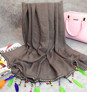 Wholesale cotton shawl scarf
