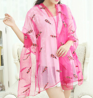 Wholesale cotton gauze scarf