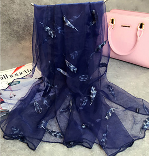 Wholesale cotton gauze scarf