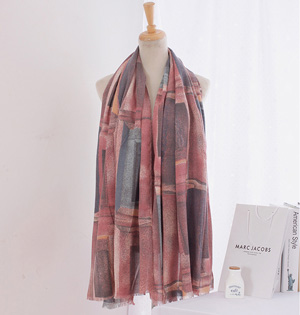 Organic cotton twill scarf wholesale