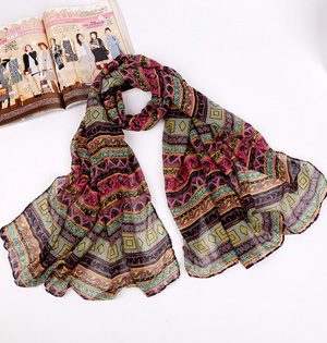 Wholesale viscose cotton shawl