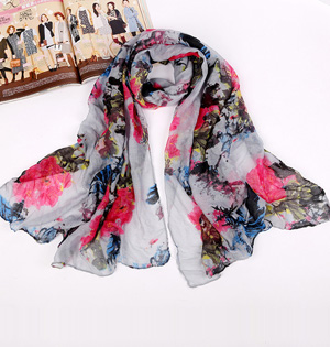 Wholesale viscose tie dye scarf