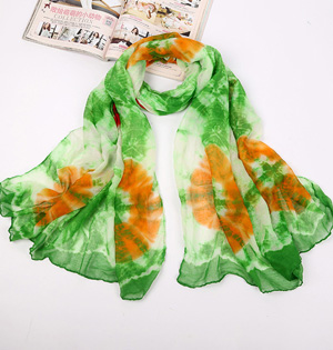 Wholesale women printed viscose scarf