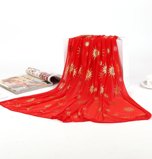 Wholesale women bronzing scarf