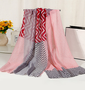 Wholesale wave viscose scarf
