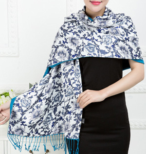 Wholesale silk digital printing scarf