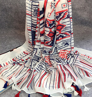 Wholesale viscose scarf fabric