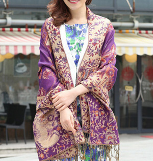 Wholesale cashmere fabric scarf