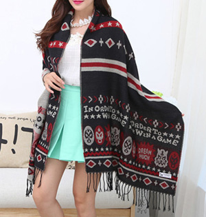 Wholesale retro cashmere scarf