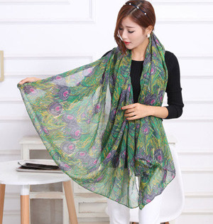 Wholesale women fashion viscose scarf