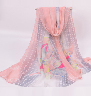 Wholesale polyester fabric scarf
