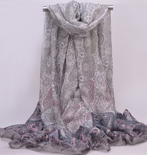 Plain totem scarves wholesale