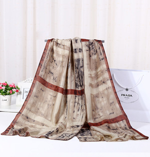 Wholesale ink cotton scarf