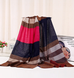 Wholesale cotton water ripples scarf