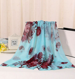 Linen viscose blend scarf wholesale