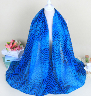 Wholesale leopard women viscose scarf