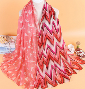 Wholesale voile infinity scarf
