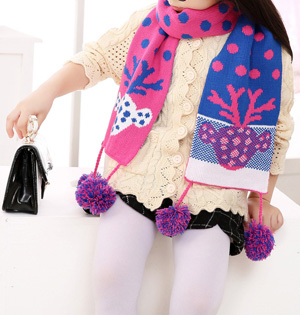 Wholesale wool kids scarf