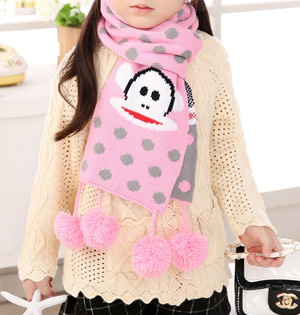 Wholesale wool kids scarf