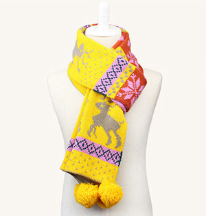 Wholesale kids knitted scarf
