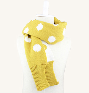 Wholesale kids jacquard scarf