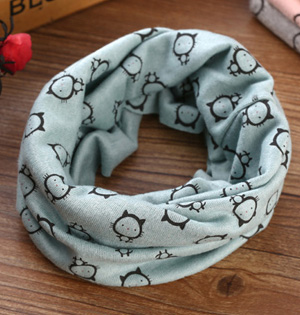 Wholesale kids cotton knit scarf