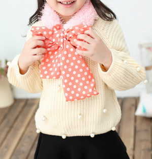 Wholesale kids plush scarf