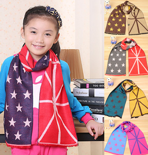Wholesale cashmere scarf kids