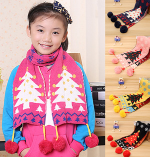Wholesale warm cashmere scarf kids