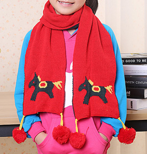 Wholesale kids warm scarf