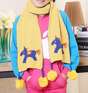 Wholesale kids warm scarf